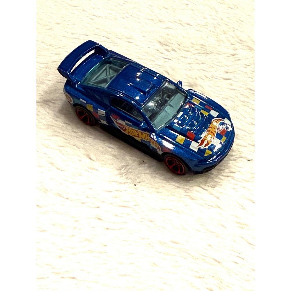 Hot Wheels Custom‎ 12 Ford Mustang Blue Racing Series Diecast Car 2011 Mattel